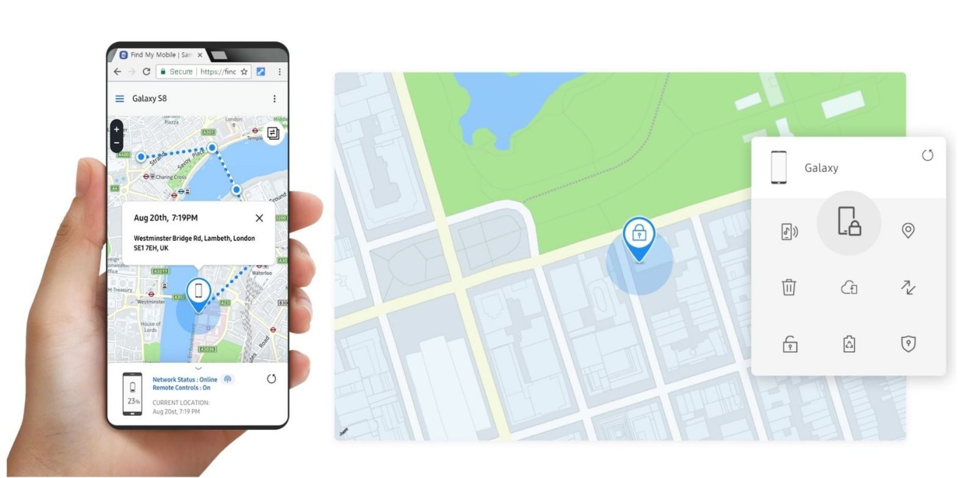 Hình ảnh cho danh mục Cách tìm điện thoại, định vị điện thoại Samsung bị mất nhanh chóng và chính xác
